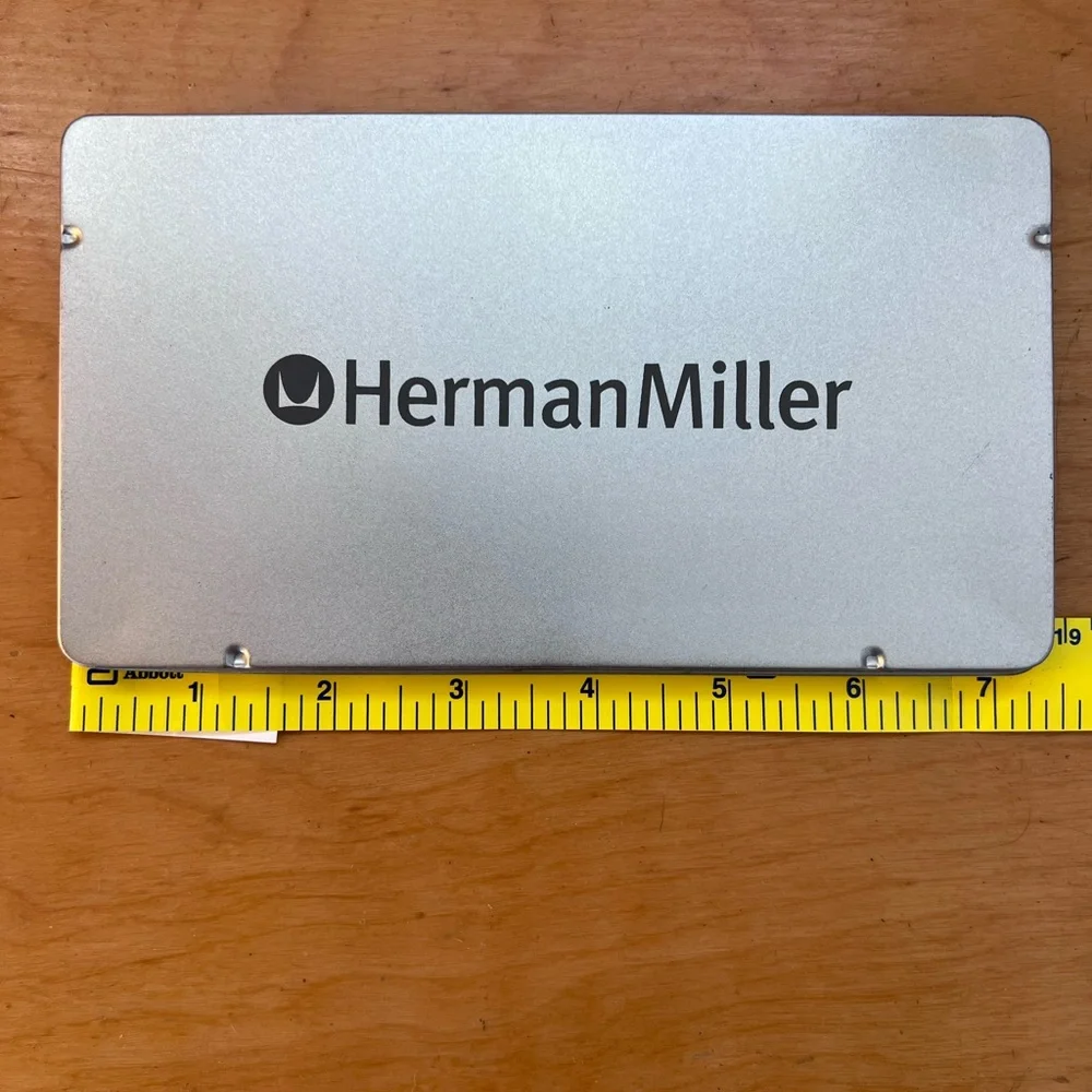 Herman Miller Silver Metal pencil set and pencils *rare*